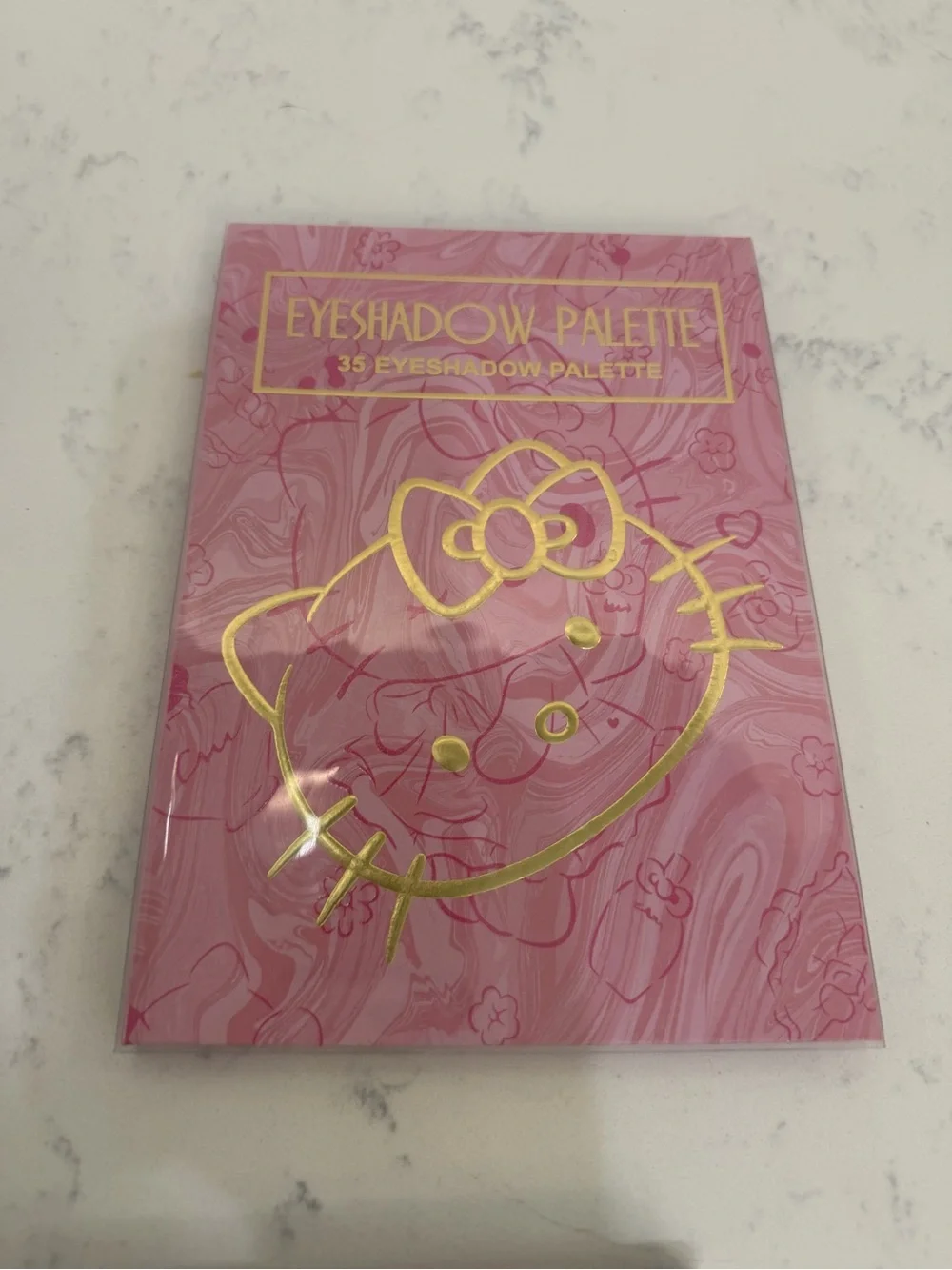 Hello Kitty Pink and Gold Eyeshadow Palette